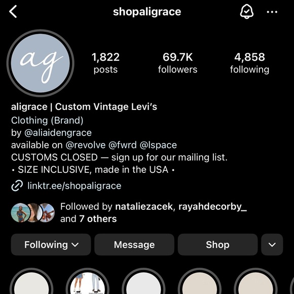 Aligrace Vintage Levi Jeans - Picture 3 of 4